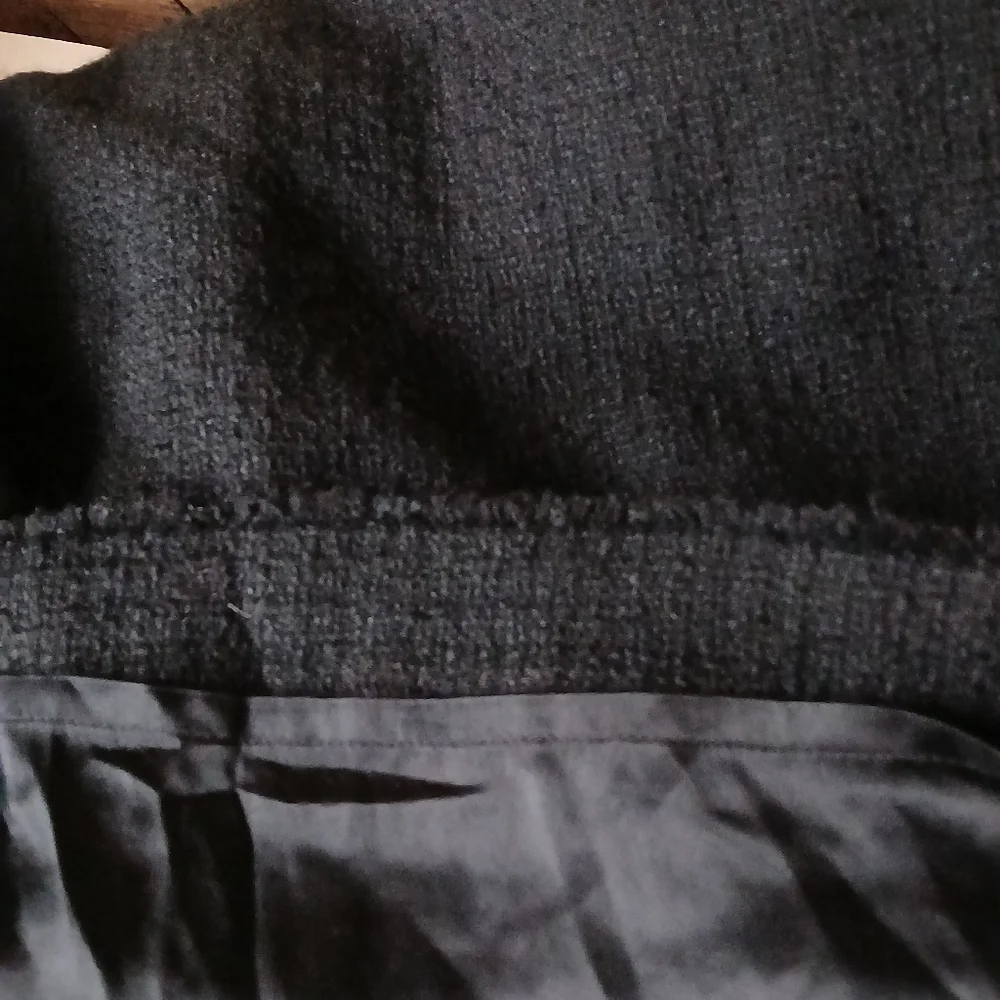 J. Crew Vintage Black Boucle Wool Midi Skirt Size 10